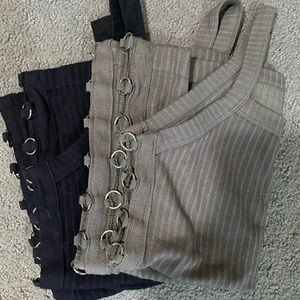 2 Side Cut Ring Tanks